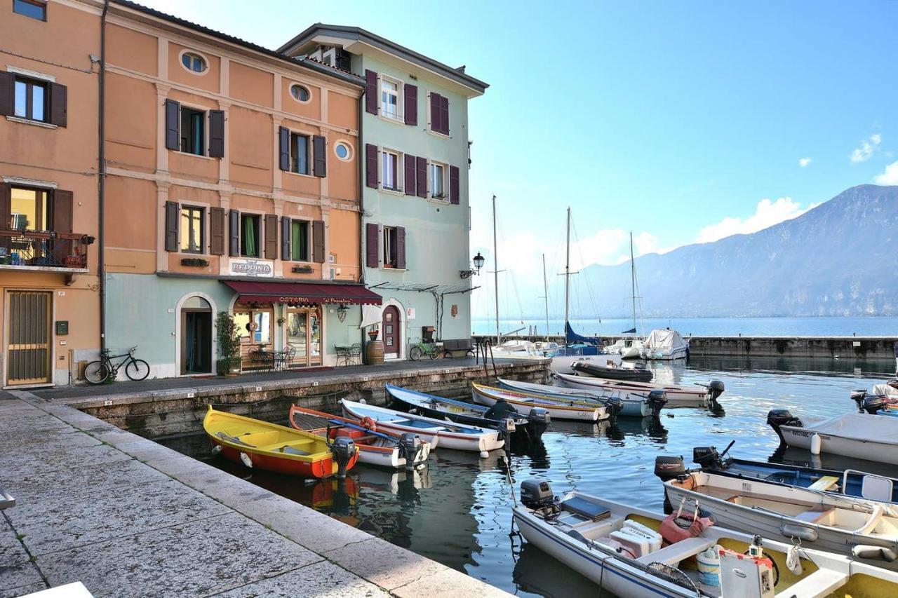 Da Beppino - Castelletto Harbour Castelletto Di Brenzone Bagian luar foto